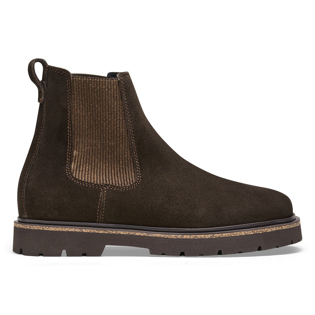 Highwood Slip On Women Suede Leather in Color Mocha | Birkenstock
