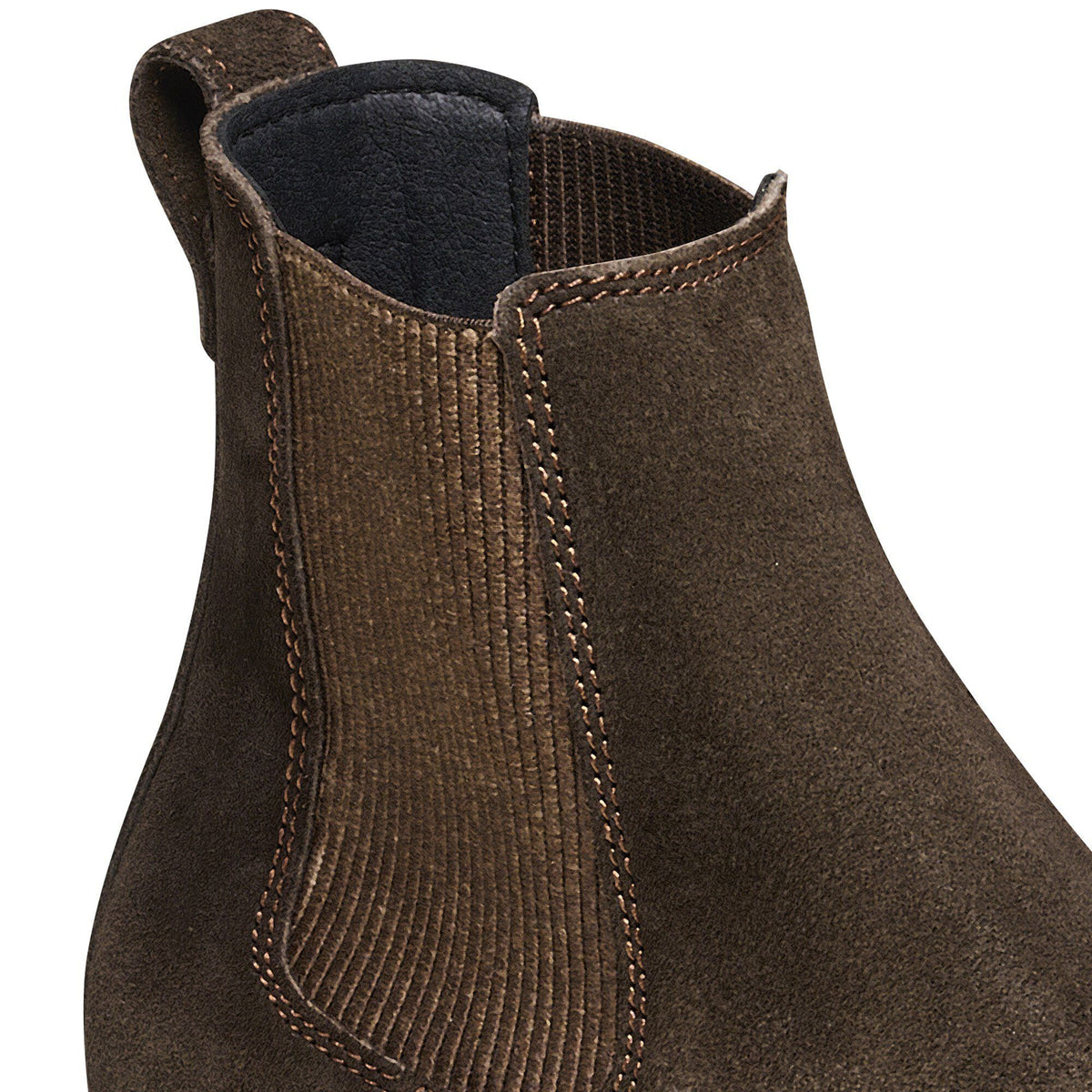 Highwood Slip On Women Suede Leather in Color Mocha | Birkenstock