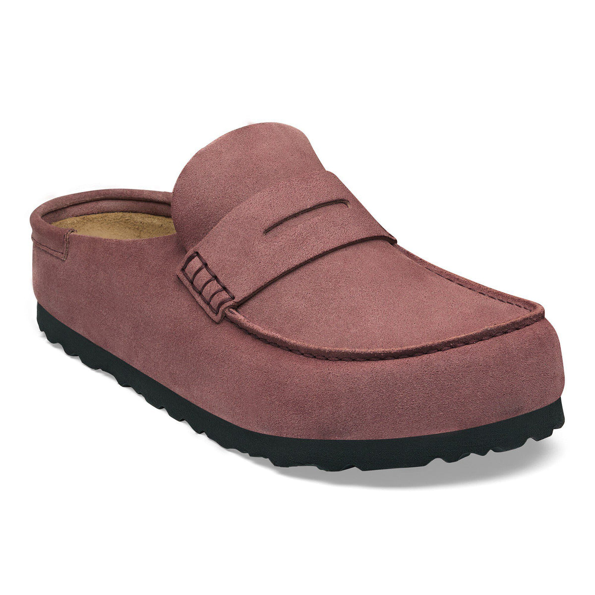 Naples Wrapped Suede Leather in Color Pepper | Birkenstock