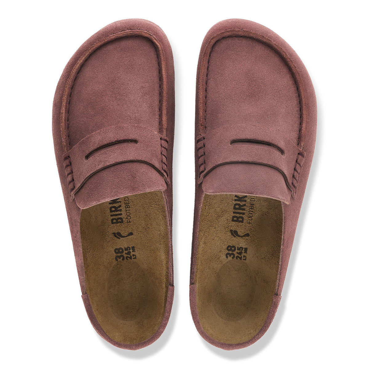 Naples Wrapped Suede Leather in Color Pepper | Birkenstock