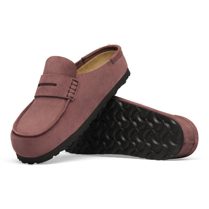 Naples Wrapped Suede Leather in Color Pepper | Birkenstock