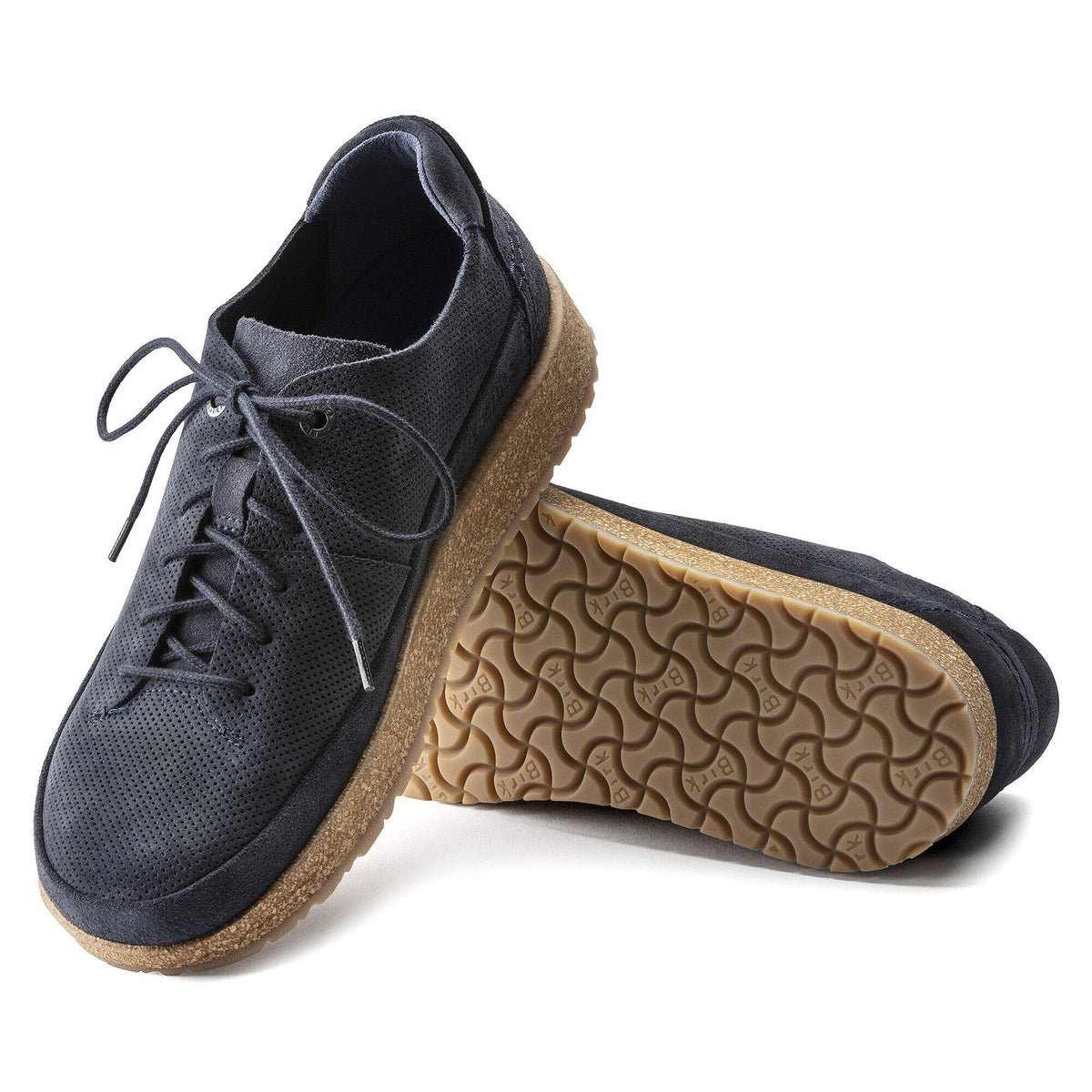 Honnef Light Suede Leather in Color Midnight Blue | Birkenstock